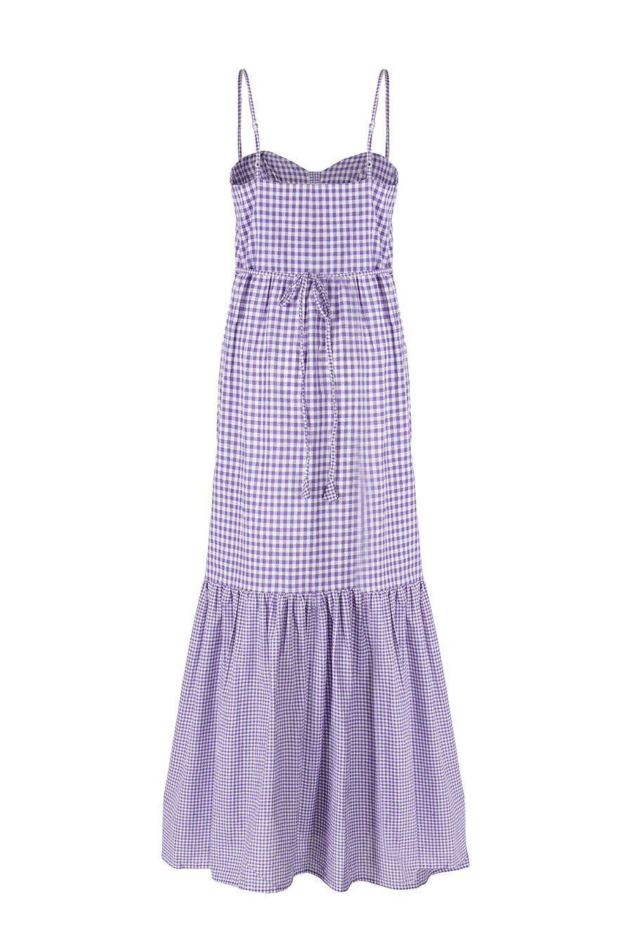 Gigi Vichy Dress Lavender