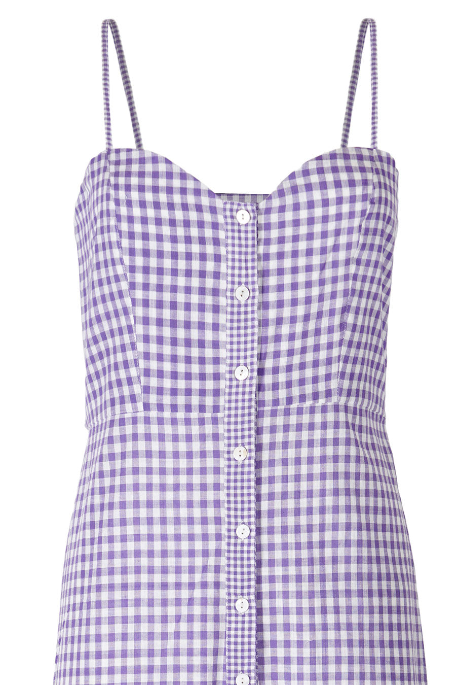 Gigi Vichy Dress Lavender