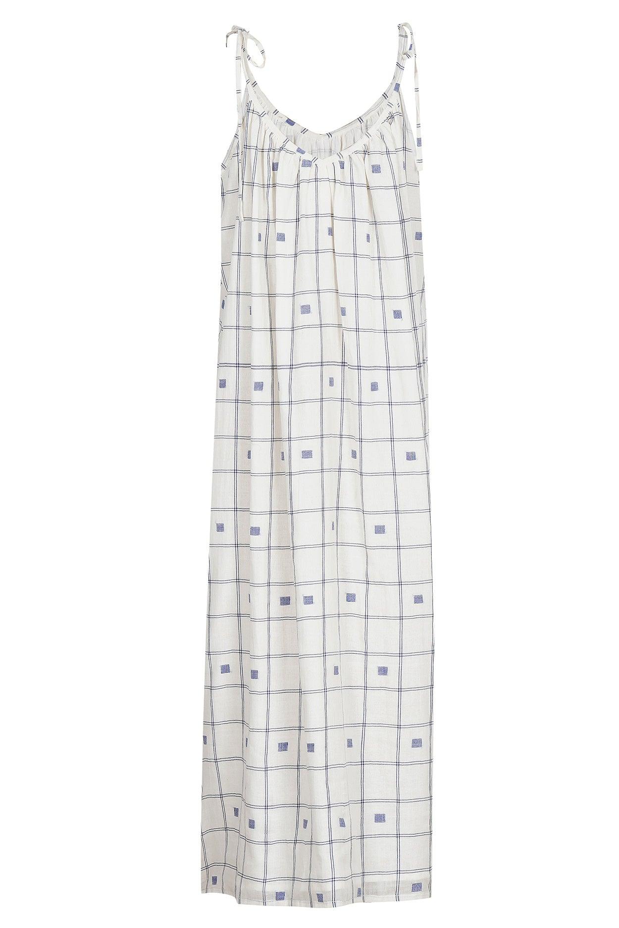 Allegra Maxi Dress White - Hess