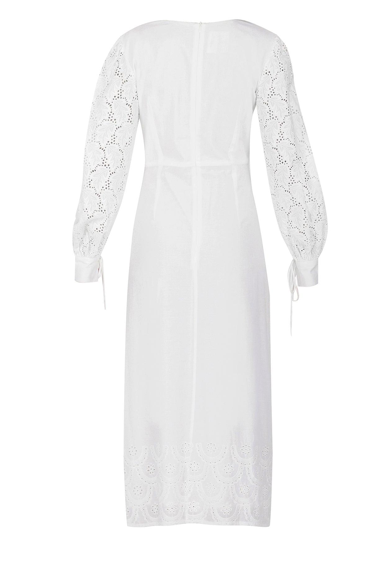 Bomfim Broderie Anglaise Dress - Hess