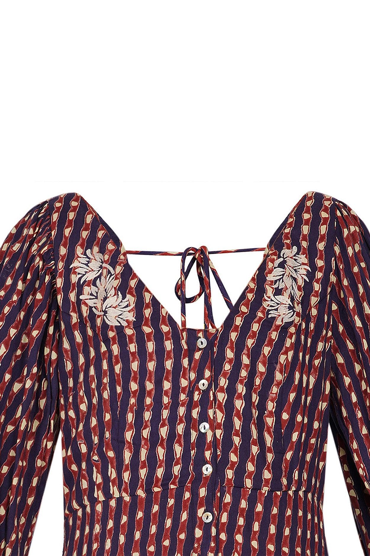 Piemonte Ruffled Dress - Hess