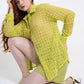 Andalusia Oversized Lace Shirt