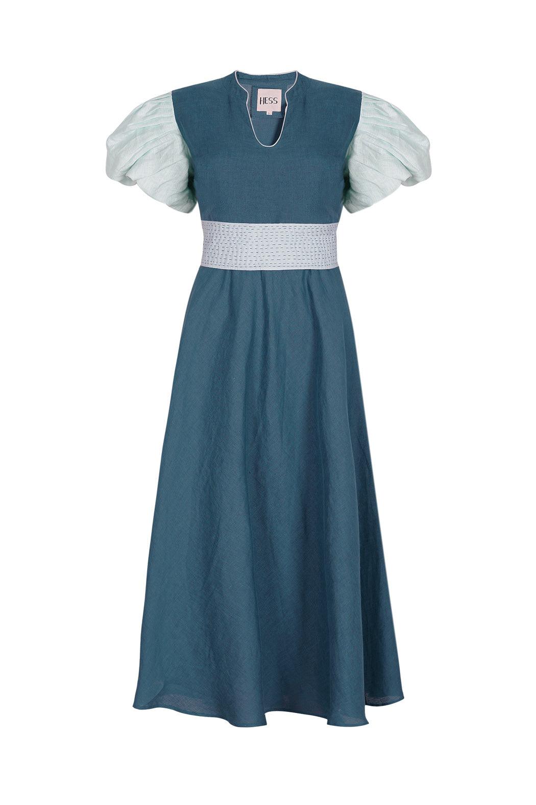 Alaya Linen Dress - Hess