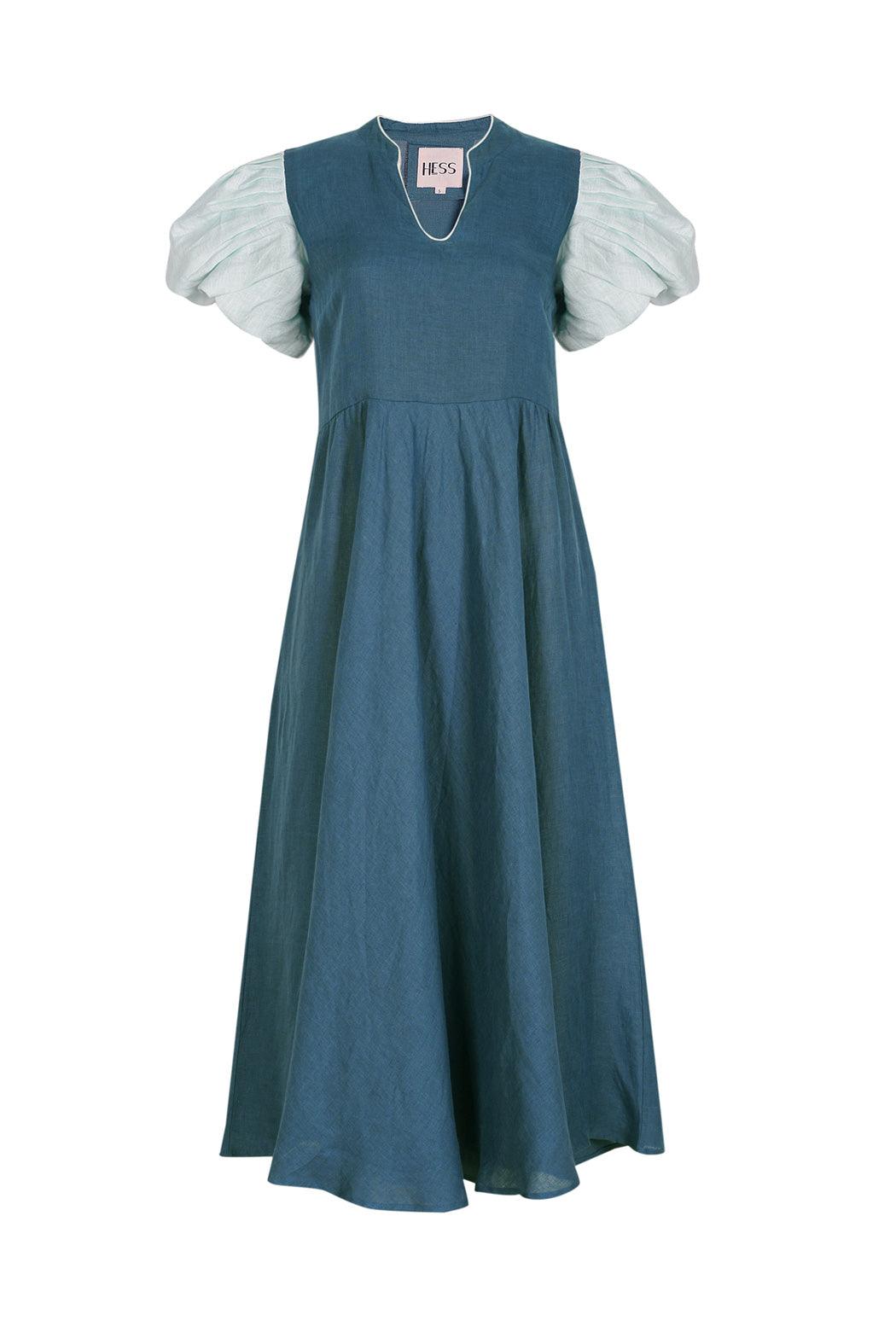 Alaya Linen Dress - Hess
