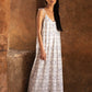 Allegra Maxi Dress White - Hess