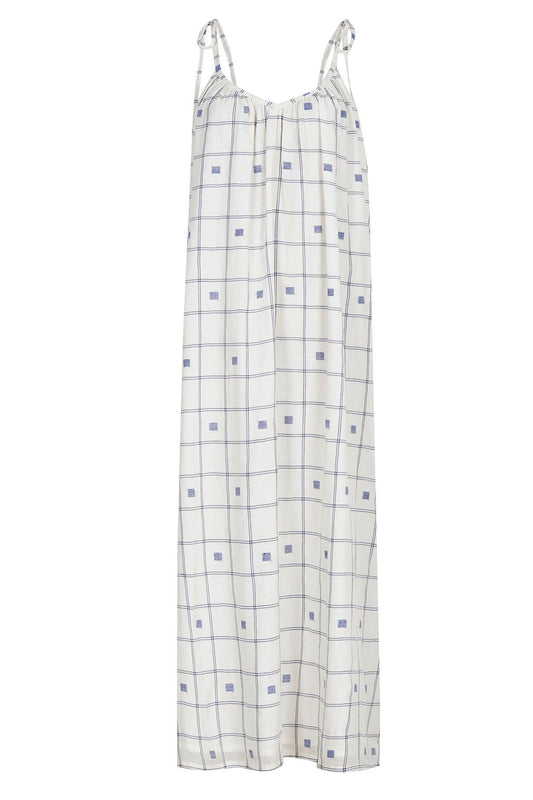 Allegra Maxi Dress White - Hess