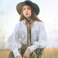 Amalia Linen Blouse - Hess