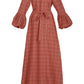 Terracota Aura Long Dress - Hess