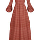 Terracota Aura Long Dress - Hess