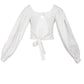 Aya Balloon Sleeve Top - Hess