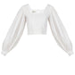 Aya Balloon Sleeve Top - Hess