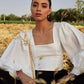 Aya Balloon Sleeve Top - Hess
