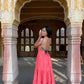 Coral Seville Maxi Dress - Hess