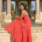Coral Seville Maxi Dress - Hess