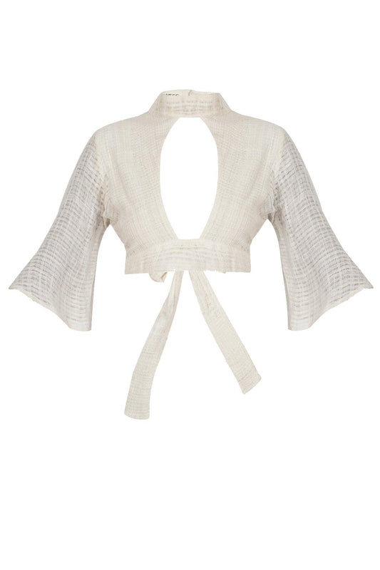 La Gioia Silk Top - Hess