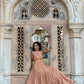 Orange Gingham Seville Maxi Dress - Hess