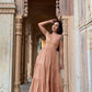 Orange Gingham Seville Maxi Dress - Hess