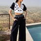 Polka Palazzo Trousers - Hess