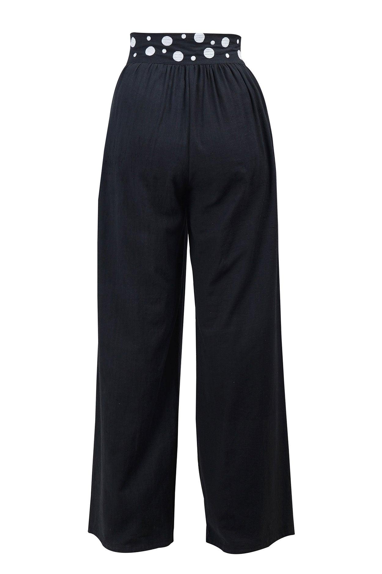 Polka Palazzo Trousers - Hess