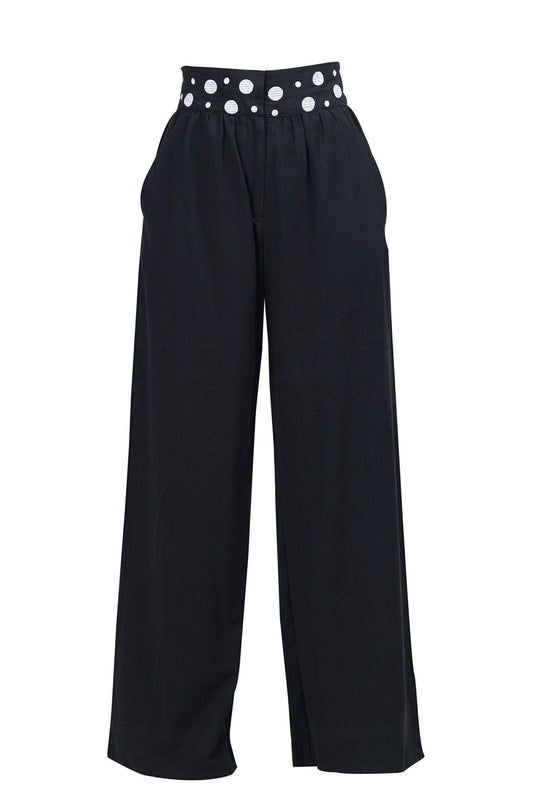 Polka Palazzo Trousers - Hess