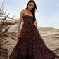 Seville Maxi Dress Block Print - Hess